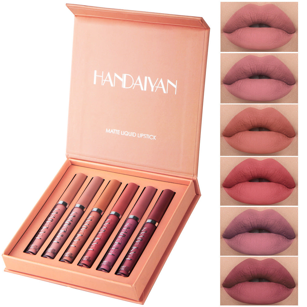 6pcs Lip Gloss Lip Glaze Set