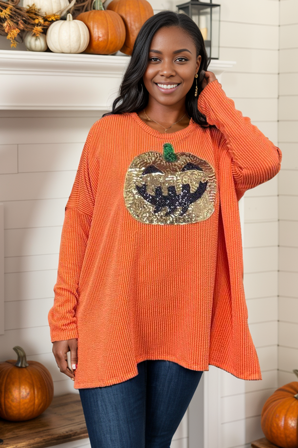 Pumpkin Queen Long Sleeve SouthernCowgirlTradingCoLLC