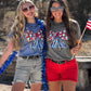 Callie Ann Stelter Patriotic Bow Tee