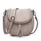 Woven Vintage Tassel Bag Double Shoulder Strap - KOC