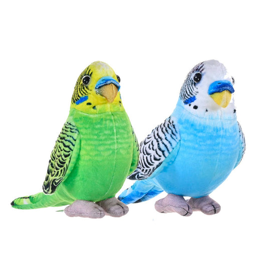 Living-Mini Budgie Assorted Stuffed Animal 6"