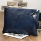 Vintage Leather Oversized Clutch Bag