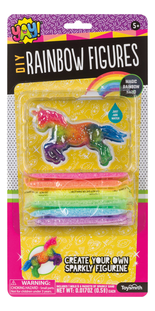 Yay! DIY Rainbow Magic Sand Figures Unicorn/Dolphin