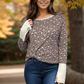 Aster Floral - Thumbhole Top