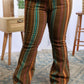 Astrid Judy Blue Striped Flares