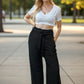 Chic Casual - Wide Leg Pants