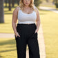 Chic Casual - Wide Leg Pants