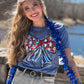 Callie Ann Stelter Patriotic Bow Tee