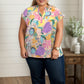 Fruity Florals Sleeveless Top