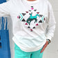 Casanova Sequin Fringe Sweater