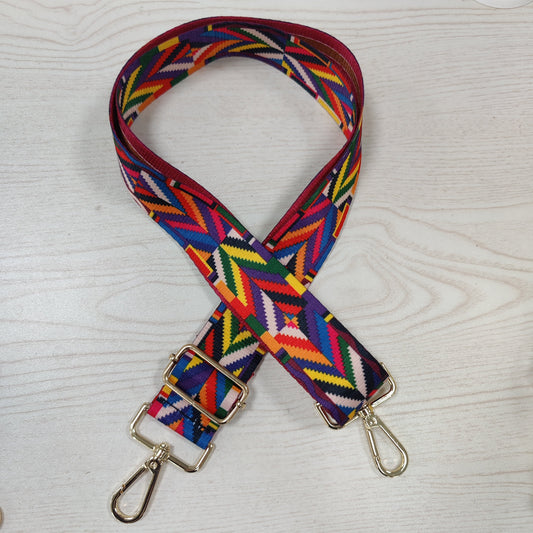Colorful adjustable straps
