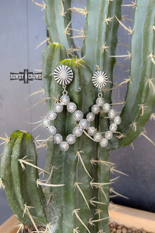 Choctaw Concho Earrings