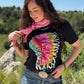 Callie Ann Stelter Pink Headdress Tee