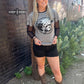 Howdy Hereford Mesh Sleeve Top