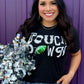 Sync Logic - Touchdown with Sequin Football Tee