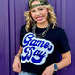 Sync Logic - Big Game Day Retro Glitter Tee