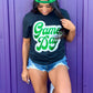 Sync Logic - Big Game Day Retro Glitter Tee