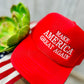 Make America Great Again Embroidered Trucker Cap