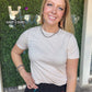 CREAM- Starry Stud Tee