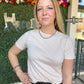 CREAM- Starry Stud Tee