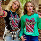 Callie Ann Stelter Candy Cane Present Tee & Sweatshirt