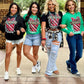 Callie Ann Stelter Candy Cane Present Tee & Sweatshirt