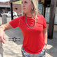 CANDY APPLE- Starry Stud Tee