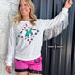 Casanova Sequin Fringe Sweater