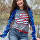 Callie Ann Stelter American Flag Tee