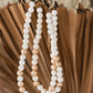 Ivory & Gold Beaded Necklace