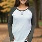 Look At The Time - Thumbhole Raglan