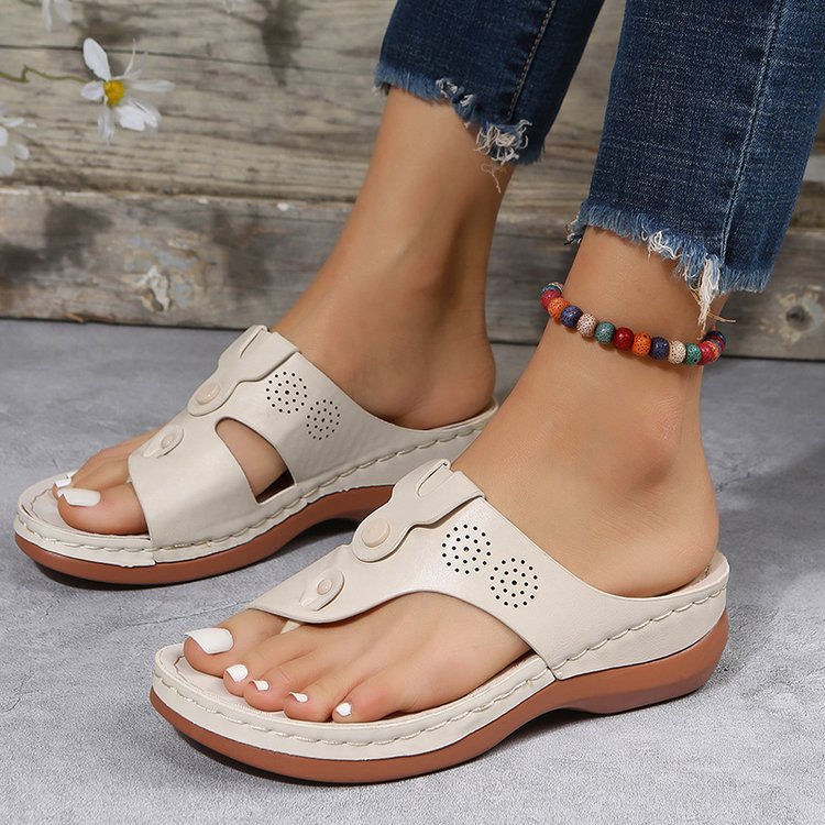 Wedge Flat Beach Sandals