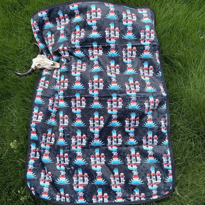 Laminated Flannel Printed Nap Blanket