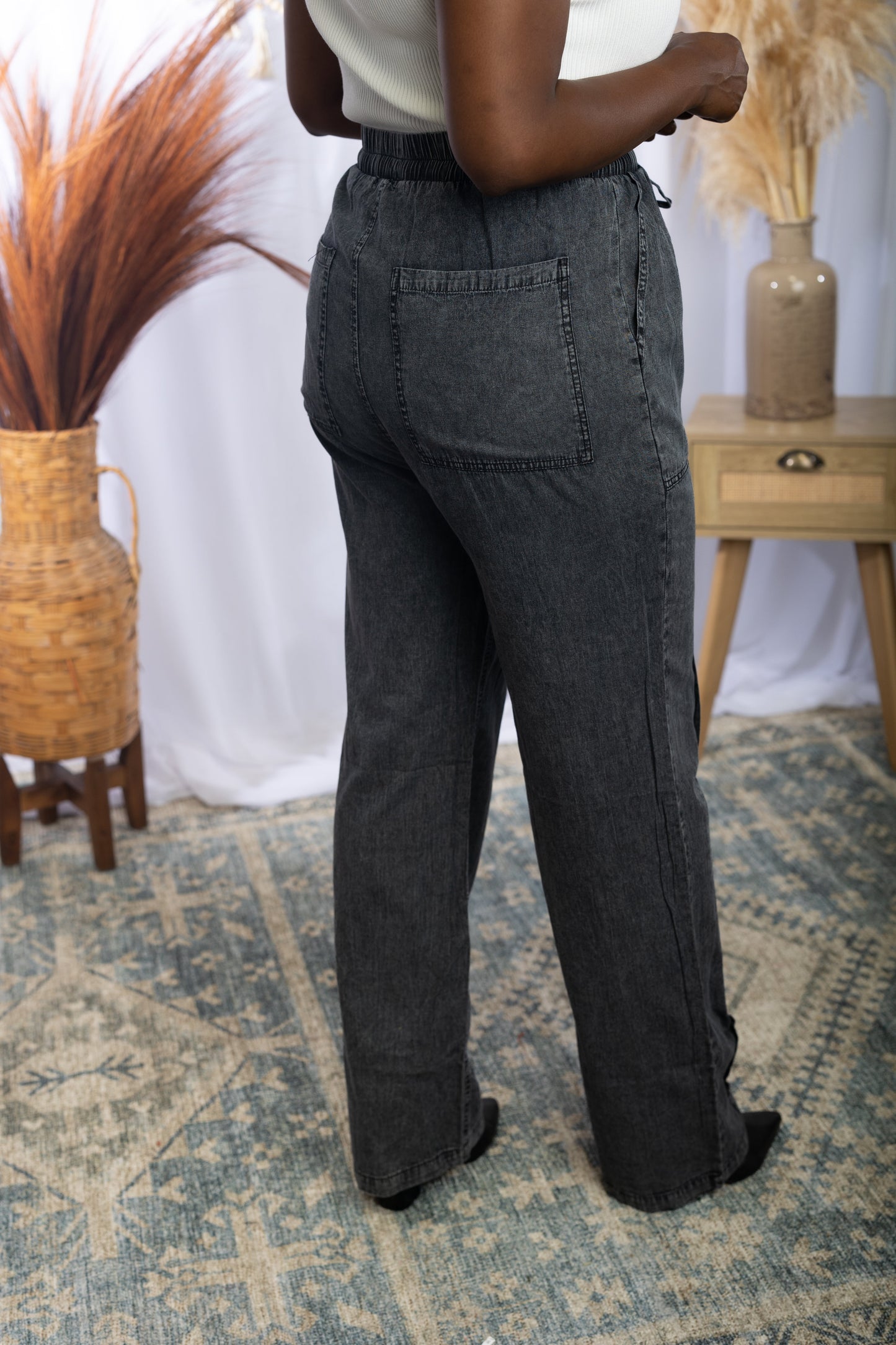 Relax & Unwind - Chambray Pants