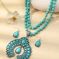 Song of the south - Turquoise Necklace Set