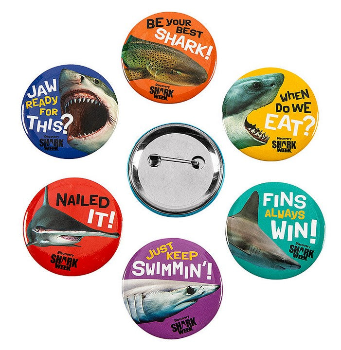 Shark Week Buttons