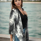 Stormy Skies Kimono Cardigan