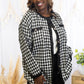 Upscale Houndstooth Coat