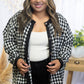 Upscale Houndstooth Coat