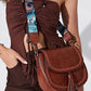 Woven Vintage Tassel Bag Double Shoulder Strap