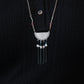 Half Moon Tassel Necklace