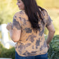 Chocolate Chip Joy Ruched Back Dolman