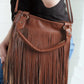 Fashion Fringed Leather Shoulder Bag