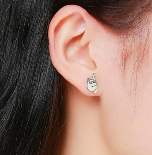 Sloth earrings