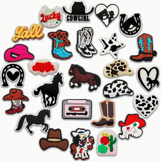 western Crock Charms