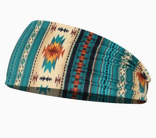 Aztec Yoga Hair Band