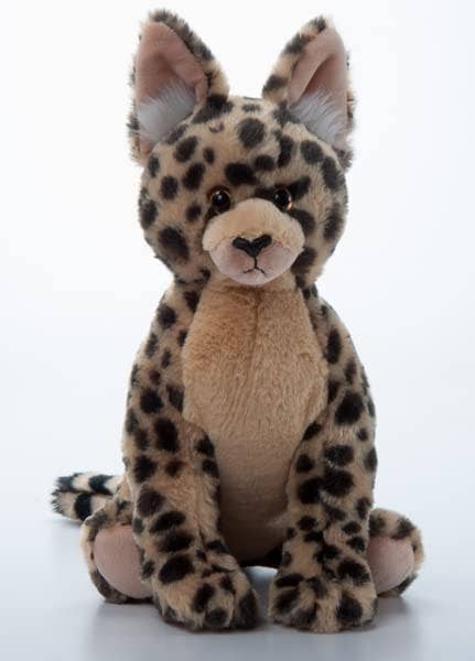 Simba - 12" (28cm) Wild Onez Serval Cat